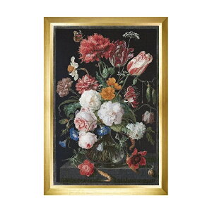 Thea Gouverneur NXXeb`hJLbgNo.785.05 Rijksmuseum "Still Life with Flowers in a Glass Vase, 1650-1683, Jan Davidsz. De Heem" (E_BXEfEw[ ԕr̉/zFF) eAEO[Fk[ y