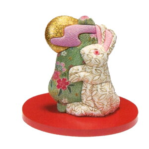 東芸 木目込人形キット「福づくし・つきよびウサギ」 H737-0