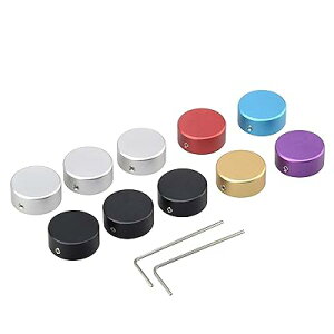 M^[GtFNgLbv GtFN^[ tbgXCb`nbg 3̃lWŌŒ肵܂ 10PCS/Zbg Guitar Effects Pedal Footswitch Hat (Mixed Color)