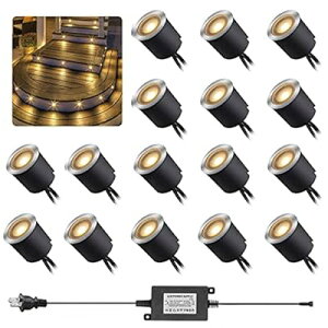 n^Cg dF 3000K ߍ K[fCg 16pcs nߍ݃Cg IP67h OhCg 32mm DC12V یP[Xt 0.6W O ʘH eX  n V  ԓŐ   