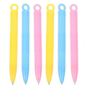 磁気描画板ペン お絵描き ペン 筆記ボードスペ 繰り返し描け 絵画ペン ボード 描画 落書き おもちゃ マグナタブペン 6本セット (ランダムカラー)