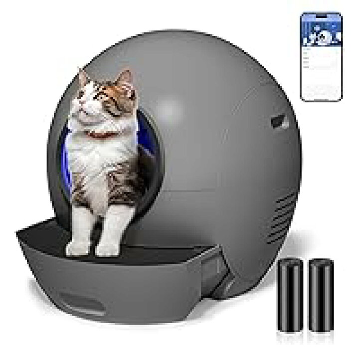 楽天市場】猫トイレ 自動 60L特大容量 スマート 自動猫トイレ センサー 