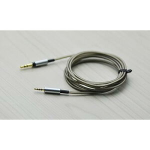 2.5mm�I�X �� 3.5mm�I�X ���P�[�u�� �w�b�h�z�� �r�o�{ AKG Y40 Y45BT Y50 Y55 K545 �w�b�h�z���P�[�u�� [�O���[�A1.2m] �A�b�v�O���[�h�R�[�h �P�[�u���R�[�h ���C���[