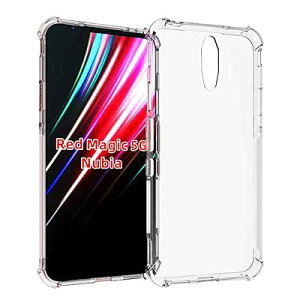 krA RedMagic 5S P[X krA RedMagic 5G \tgP[X NX^ NA  TPUf یJo[ ZTE nubia Red Magic 5S / Red Magic 5G Ή