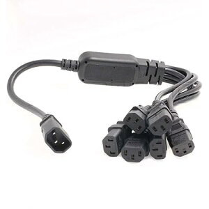 UPSPDUT[o[YXvb^[dR[hIEC320C14`6 x C13 10A250VP[u