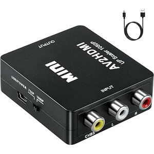 RCA HDMI ϊ Ro[^[ RCA to HDMI ϊRo[^[ R|Wbg A_v^[ RCA HDMIo AV2HDMI ] 1080p/720pΉϊ ԍڃj^[Ή USBd