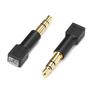 3.5mm-0.78mm �ϊ��R�l�N�^�[ �R�l�N�^�[�L�b�g 3.5mm�i�I�X�j - 2Pin�R�l�N�^�[ 0.78mm�i���X�j �u���b�N