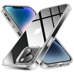 �P�[�X iPhone13/14 �p �P�[�X �N���A �����K���X�w�� �ϏՌ� ���΂ݖh�~ ���C�����X�[�d�Ή� �ČRMIL�K�i�擾 �J�o�[ iPhone 13/14 6.1�C���` �Ή� �X�}�z�P�[�X NSC22H542