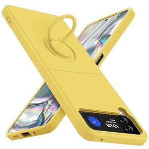 Galaxy Z Flip 4 5G �P�[�X �����O �V���R�� �ϏՌ� SC-54C/au SCG17 �J�o�[ tpu �w��h�~ �����O�t���ԍڃz���_�[�Ή� �_�� �y�� �����h�~ �X�^���h�@�\ ����~�� ���E�ȒP ��̌^ �J�o�[ ��Q8005-Z F