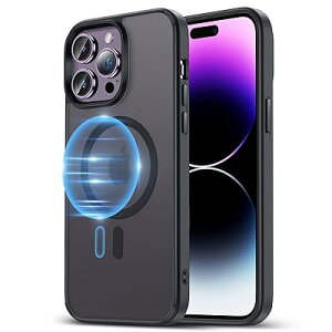 �P�[�X MagSafe�Ή� iPhone14Pro �p �P�[�X ������ �J�o�[ �ČRMIL�K�i�擾 �}�O�l�b�g���� �ϏՌ� �}�O�Z�[�t�Ή� ���C�����X�[�d�Ή� iPhone 14 Pro �����ӂ���14pro �p �X�}�z�P�[�X NSC23A639