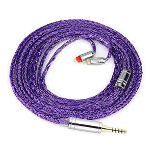 Zonie 16 �R�A�[�⃁�b�L�P�[�u����SPCHIFI�C���z���A�b�v�O���[�h�P�[�u�� (4.4mm-0.78mm2pin, Violet)