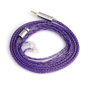 Zonie 16 �R�A�[�⃁�b�L�P�[�u����SPCHIFI�C���z���A�b�v�O���[�h�P�[�u�� (2.5mm-QDC, Violet)