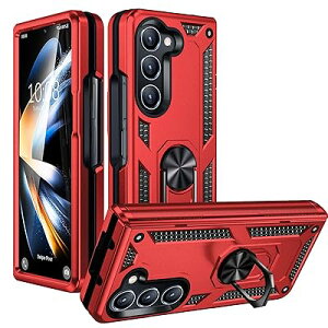 Galaxy Z Fold5 5G P[X Ot PC Ή Ռz TPU tveNgfUC ϏՌ ho 360x] ԍڃz_[Ή MNV[ Z Fold 5 P[X X^h@\ h~ ČRMILKi y
