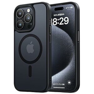 �P�[�X MagSafe �Ή� iPhone15ProMax�p �P�[�X �}�O�l�b�g���� �}�O�Z�[�t�Ή� �J�o�[ ����~�� �}�b�g�d�グ �S�ʕی� �ϏՌ� �ČRMIL�K�i�擾 ���C�����X�[�d �X�g���b�v�z�[���t�� �A�C�t�H�� 15 