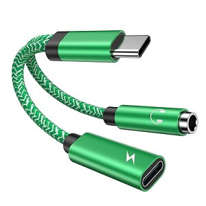 2in1 ^CvC Czϊ A_v^ PD 20W}[d Type-C to 3.5mm CzWbN ϊ[d [dȂ ʘb ʒ |[^uiPad Pro 2021/ipad air 4 Mini 6/Xperia 5/G