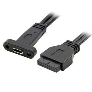 VO|[g USB 3.1 Type C USB-C X - USB 3.0 }U[{[h 19s wb_[P[u 40cm