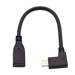 USB3.1^Cv-C P[u IXtoX 90°L^ USB3.1P[u WS16 bL [d 10Gbpsf[^]