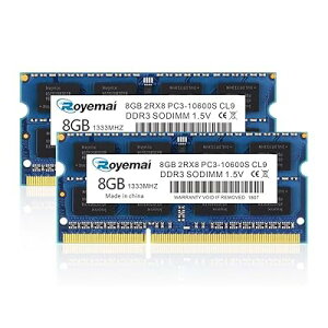 16GB 2X8GB PC3L-10600 10600S DDR3L-1333mhz DDR3 1333 RAM bvgbvbvgbv Rs Sodimm 2Rx8 1.35V/1.5V CL9m[gubNRAM[ 204s
