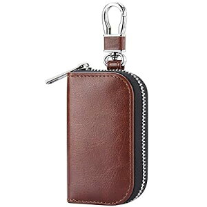 リレーアタック防止用キーケース スマートキー 電波遮断 車 盗難防止グッズ リレーアタック対策 電波遮断キーケース スマートキーポーチ 父親 誕生日プレゼント 全車種対応 【ダークブラ