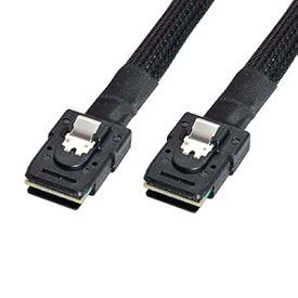 SFF-8087 Mini SAS 36ピン オス - Mini SAS 36ピン SFF-8087 オスサーバー ハードディスク RAID データ 内部ケーブル 70cm