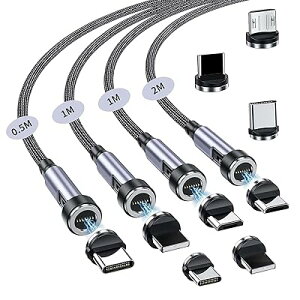 }Olbg-[dP[u 7s 3A}[d+f[^ʐM For Phone Type-C-[dP[u 3in1 [dR[h y9[q+ 4{Zbgz 540x] 0.5M+1M+1M+2M  Ligting USB-B P[u For