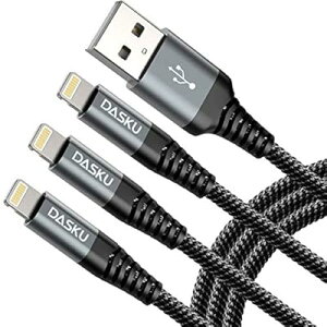 iPhone [dP[u CgjOP[u 3M 3{Zbg LightningP[u }[dP[u ϋvґgiC ACtH [dP[u _ USB f[^] Abv iPhone 14 13 12 11 Pro 