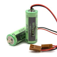 【2本組】3V 2200mAh PLC リチウム電池 に適しています SANYO CR17450SE-R A98L-0031-0012 - CR17450-174…