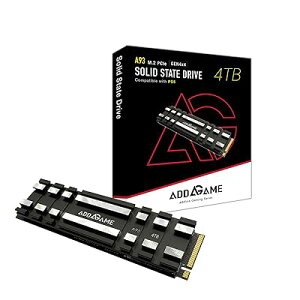 p Addgame A93 4TB V^PS5 / PS5mFς M.2 2280  PCIe 4.0 NVMe SSD q[gVN ̌^- TLC DRAMX Gen4X4 SSD Ǎx 7400 MB/b [J[5N