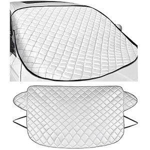 KEGILUH 凍結防止カバー ホンダ CRV RW1/RW2型 5代目 2018~/ホンダ 新型 ヴェゼル RV系 RU系~ に対応 カーフロントカバー カーフロントガラスカバー フロントガラス凍結防止シート フロントサンシェ