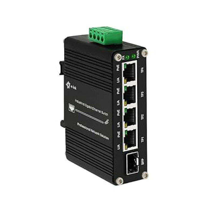楽天市場】ミニ インダストリアル 4 ポート 10/100/1000Mbps 