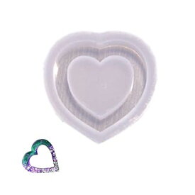 シリコンモールド ハートシェイカー ハート レジン レジン型 (スタイルB)