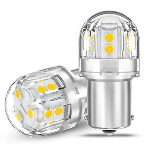 12V-24V�ԗp S25 �V���O���� LED �z���C�g ���� �o�b�N�����v 15�A3030SMD BA15S P21W G18 LED�o���uLED�����v �ėp ���P�x �Ԍ��Ή� ���Y�ԑΉ� (2����)