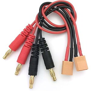 RC 2�{ XT30�I�X�v���O�R�l�N�^�A�_�v�^�[��30cm 16awg�P�[�u�����C����4mm4.0mm�o�i�i�v���O�R�l�N�^�A�_�v�^�[�ɕϊ�����