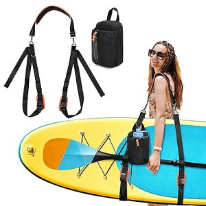 サーフボード ストラップ 持ち運び用 肩掛け サーフボード カヤックキャリングストラップ ボードショルダーストラップ パドルボード/サーフボード/ロングボード/カヌー/カヤック用