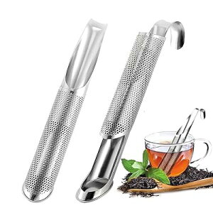 茶漉し茶こし茶こし 目が細かいステンレス製ティーストレーナー茶漉耐熱性しマリネボール茶漉しティーポットに適合 (style1)