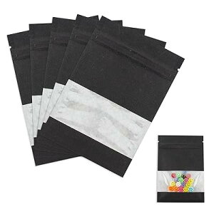 LUCKYBEE 100 Ntg  `bN  obO q[gV[ `bN DIY eB[ ibc ^ َq   ۊǑ ĕ\ (7*9cm, ubN)