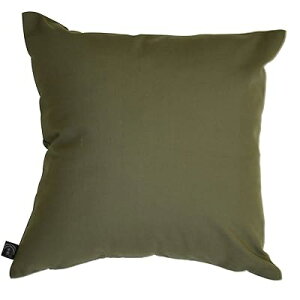 クッションカバー 45cm×45cm カラフル 多色展開 綿 ポリエステル インテリア ソファ シンプル 座椅子 ベッド 枕カバー 座布団 無地 車 北欧 (カーキ)