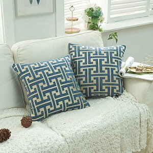 �N�b�V�����J�o�[ �V�F�j�[�����n �􉽊w�͗l ���m�O������ ������� �_�炩���k�� ���� �s���P�[�X �� �֎q �C���e���A���� 2���Z�b�g (�_�[�N�u���[, 45x45)