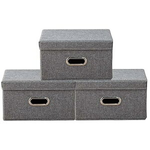 3_Zb [{b gӂt NX ܂肽݃{bNX t ߗ    Q N[[bg (O[, 33×23×20cm)