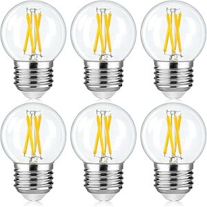 LEDd E26 4W (40W`) dF G50 2700K tBgd VfAp GW\d Ή NAd 6 PSEF؍