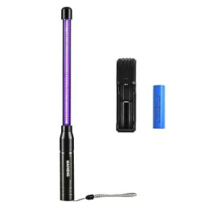 ubNCg 395nm OCg UVh LED d Wd ybg̃IVbR΍Ɂi[d18650drtj- 5W