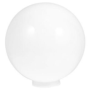 球状 ランプシェード アクリル製 北欧風 丸形 テーブルランプ ペンダントライトシェード 屋外ライト傘 電球傘 交換用 電気スタンドカバー 照明装飾 雰囲気 防水 L