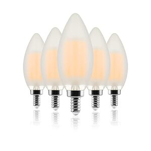 C35 VfAd LED GW\d [\N^ 50W` 600lm E12 6W Ód KX̍ގ Ή 2700K dF VfA XC^ 5