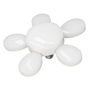 LEDガレージライト ガレージ天井ランプ高透過率安定熱放散50W 6500K ガレージライト白色照明倉庫バルコニー用の調整可能な ペンダントライトE27 E26 ベース 8000LM 85-265V