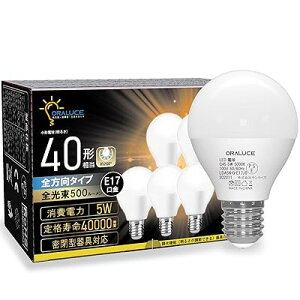 LEDd E17  40W` F ~jNvg`d S^Cv ^Ή _ECgΉ Ή PSEF 6Zbg LDA5N-G-E17/S-6P