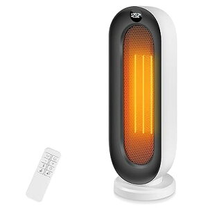 セラミックヒーター【2023新型・2秒速暖】暖房器具 【ECOおまかせモード・節電対策】セラミックファンヒーター 省エネ 電気 ファンヒーター 3段温風 首振り12Hタイマー 切り忘れ防止 二重過