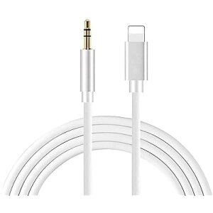 Lightning 3.5mm AUXP[u [] Phone ϊ Cz HIFI ϋvԍڗpAux R[h wbhtH Xs[J[Ȃǂɐڑ Phone 14/13 Pro/12/11/X/XR/8/8 Plus/7/7 Plus