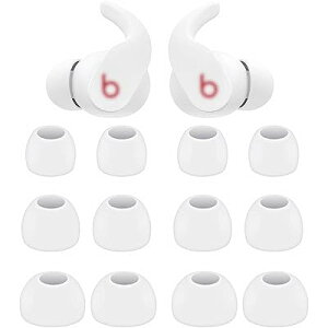イヤーピース Beats Fit Proイヤホン用イヤーチップ シリコン製 S/M/L3サイズ 6ペア ホワイト(713)