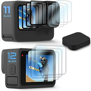 y9z KXtBZbg ɓKpGo Pro Hero 12/ Hero 11/Hero 10 / Hero 9 Black A`XNb` | Cʗp3 + Tuʗp3+LEDیtB3+VRYیJo[1