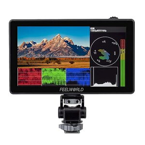 LUT5 5.5�C���`HDR/3D LUT�J�������j�^�[1920x1080�^�b�`�X�N���[��3000nit���P�x4K30Hz HDMI���o�́iF970�O�t�������L�b�g�t���j